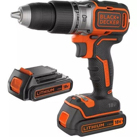 Акумуляторний дриль-шурупокрут Black&Decker з АКБ та ЗП BL188KB | Зображення 1