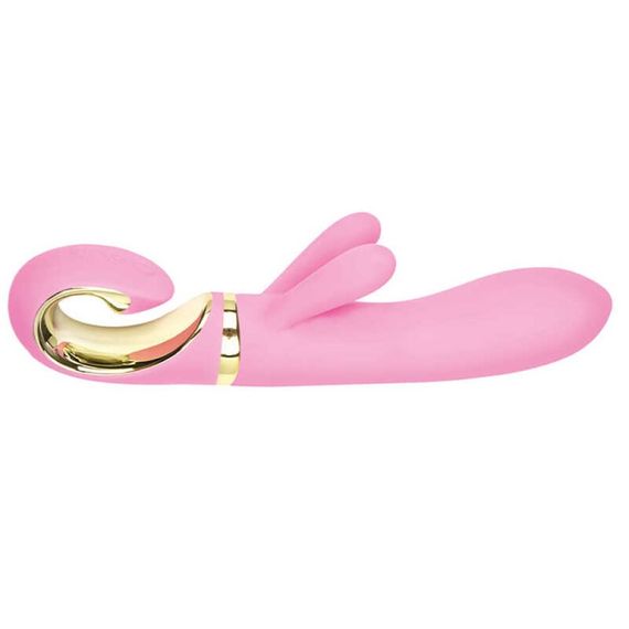 Вибратор-кролик для точки G из силикона G-Vibe розовый sexstyle | Зображення 1