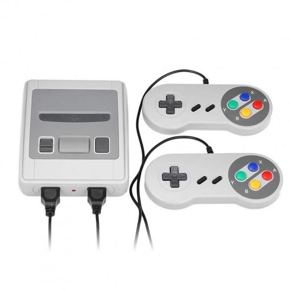 Ретро игровая консоль приставка 620 игр Game Box Dendy Super Mini с XR-785 2 джойстиками | Зображення 5