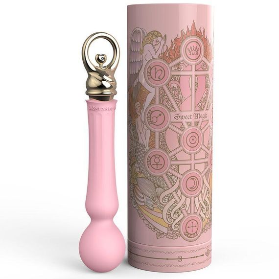 Вибромассажер с подогревом Zalo Sweet Magic - Confidence Wand Fairy Pink sexstyle | Зображення 12