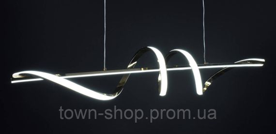 Люстра потолочная LED K23-1000-gd-k Золото 30-100х20х100 см. | Зображення 5