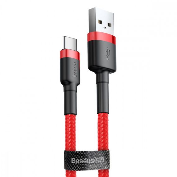 Кабель Baseus Cafule Type-C Cable 2A (3m) | Зображення 6