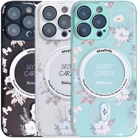TPU+PC чохол Secret Garden with MagSafe для Apple iPhone 14 Pro Max (6.7")