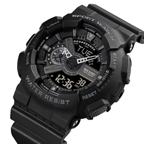Чоловічий годинник Skmei 1834 Black. | Зображення 1
