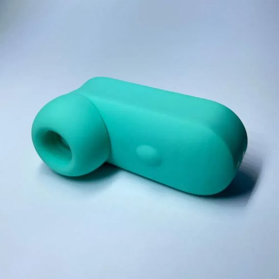 Вібростимулятор для клітора Passion Play у вигляді навушника, 8 режимів, бірюзовий Sex Aura | Зображення 4