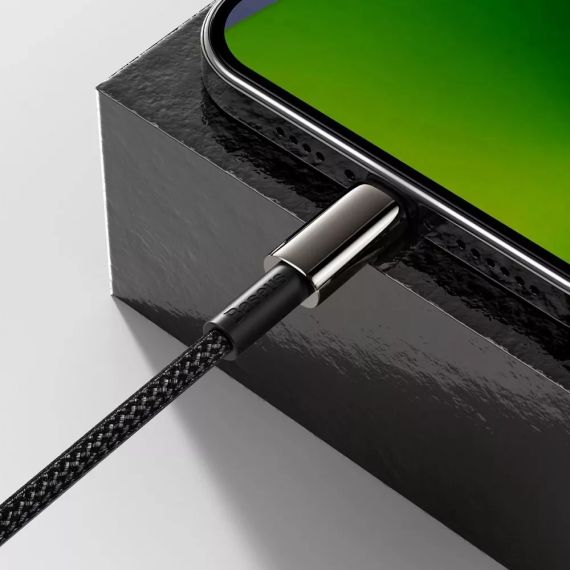 Кабель Baseus Tungsten Gold Fast Charging Type-C to Lightning PD 20W 1m | Зображення 7