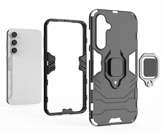 Чохол бампер Primolux Ring Armor для телефона Samsung Galaxy S23 FE (SM-S711) - Black | Зображення 4
