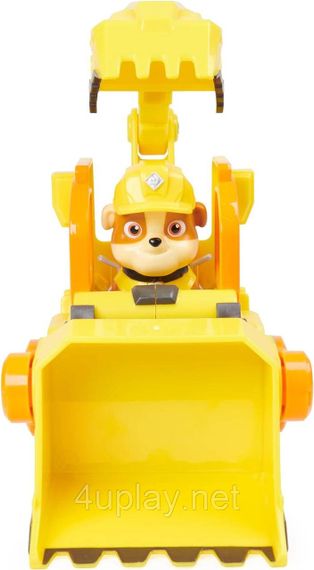 Щенячий патруль Кремез і команда Бульдозер та фігурка Кремеза Paw Patrol Rubble & Crew Rubble’s Bulldozer Toy Truck | Зображення 2