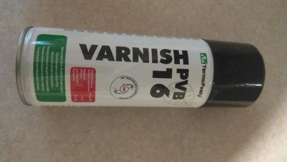 ЛАК PVB 16 (Універсальний лак для друкованих плат) PVB Varnish, 400мл.  AG TermoPasty | Зображення 1