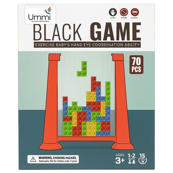 Настільна інтерактивна гра Ummi ME-002 Tetris Colorful | Зображення 5