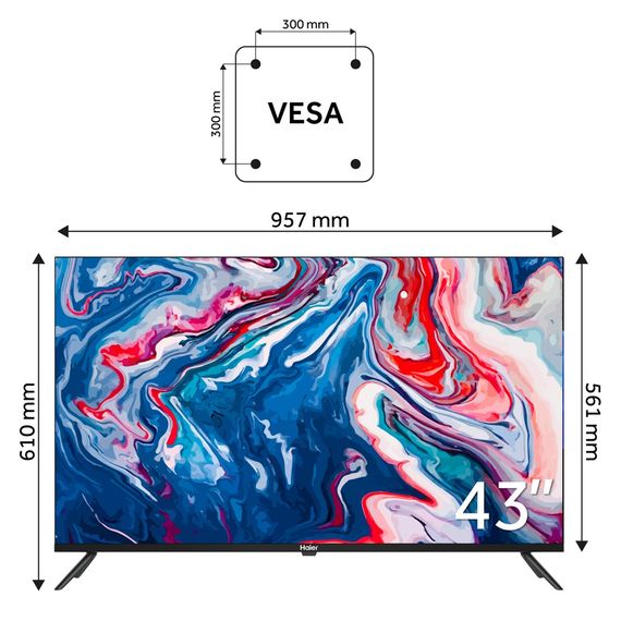 Телевизор Haier H43K801UG | Зображення 2