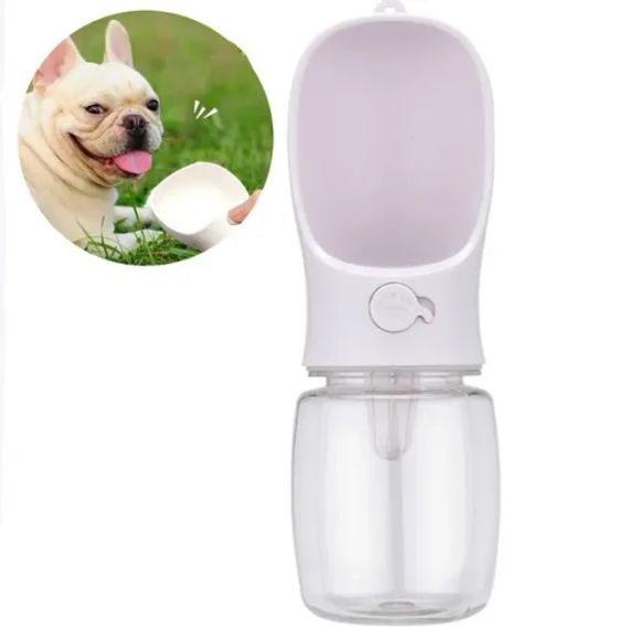 Поїлка пляшка для собак 2-в-1 та контейнер для їжі, AND 123