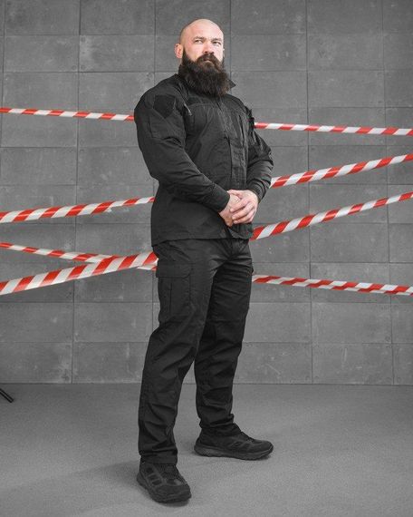 Тактический костюм guard черный НП5230 | Зображення 1