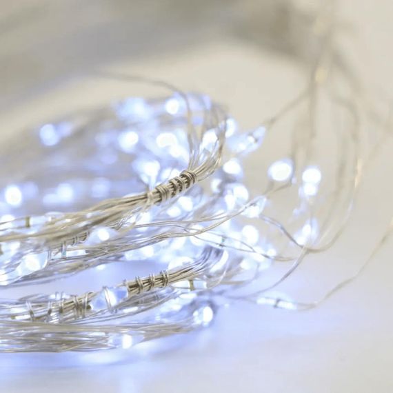 Світлодіодна гірлянда-завіса USB 200 LED 3x2м з пультом Блакитний (47719-708_214) | Зображення 9