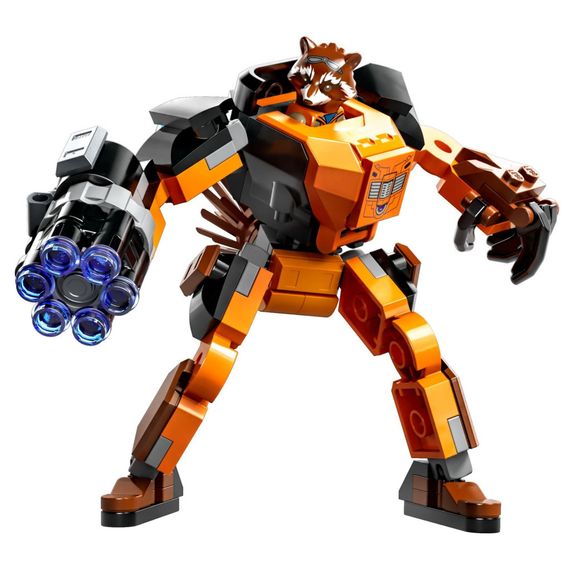 Конструктор LEGO Super Heroes Робоброня Єнота Ракети 98 деталей (76243) | Зображення 1