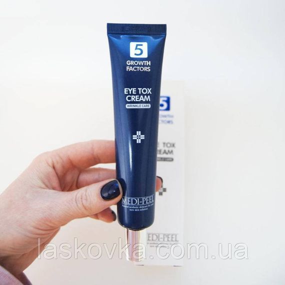Омолоджувальний ліфтинг крем для повік  з пептидним комплексом  MEDI-PEEL 5 Growth Factors Eye Tox Cream , 40 ml | Зображення 1