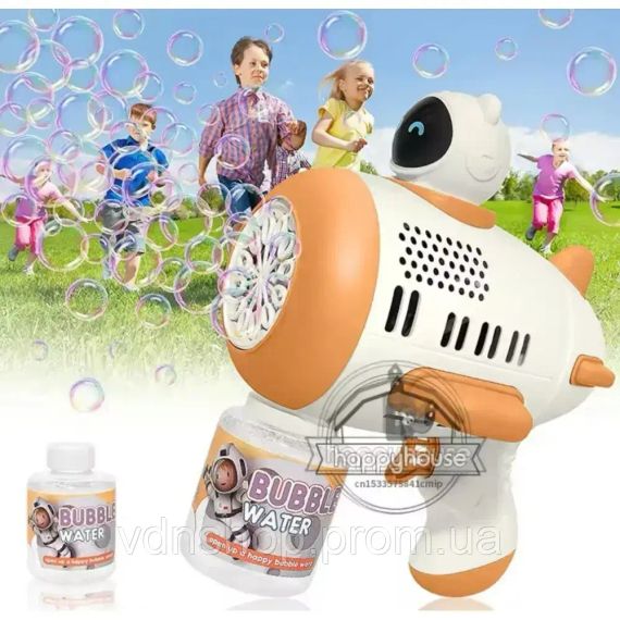 Пистолет детский автоматический пистолет пулемёт для мыльных пузырей Toy bubble gun AND 388-10 | Зображення 4