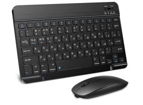 Беспроводной комплект Primo NB01 Bluetooth клавиатура и мышка - Black