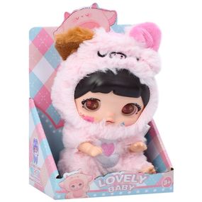 Дитяча м'яка іграшка-брелок "Lovely Baby" 6053a(Pink)