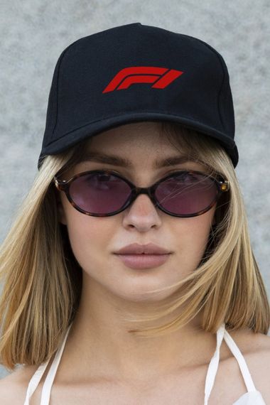 Кепка бейсболка тракер Without з принтом F1Red Black | Зображення 6