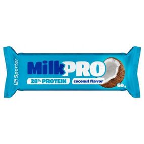Протеїновий батончик Sporter Protein Bar Milk Coconut Flavor 60 г