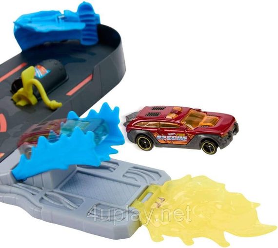 Трек Хот Вілс Сіті Супер пожежна станція Оригінал Hot Wheels City Super Fire Station Rescue | Зображення 5