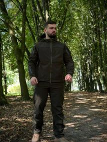 Костюм олива Softshell Куртка + штани