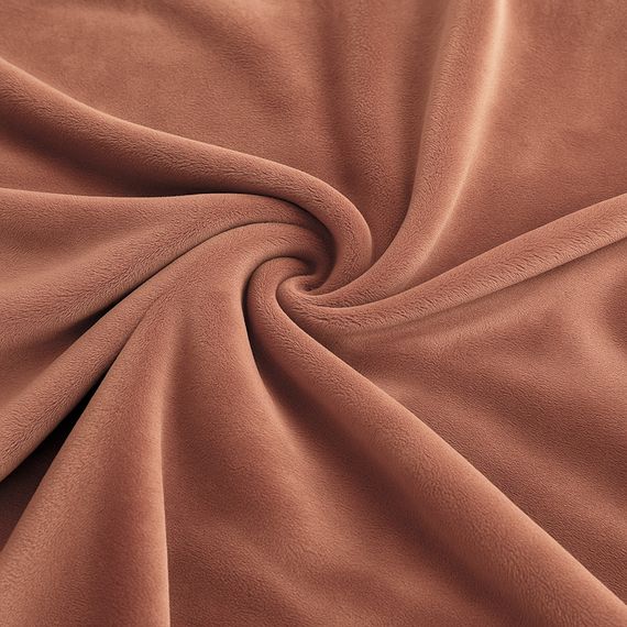 Плед флисовый бежевый Love You 200 x 220 см | Зображення 2