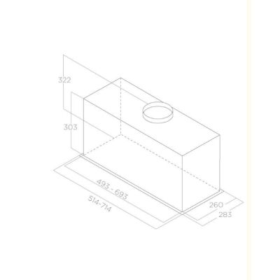 Вытяжка кухонная Elica ENTER BL MAT/A/72 | Зображення 5