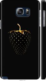Чохол на Samsung Galaxy Note 5 N920C Чорна полуниця "3585m-127-24368"