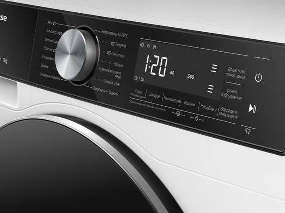 Пральна машина автоматична Hisense WF5S7041BW/UA | Зображення 4