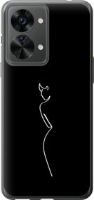 Чехол на OnePlus Nord 2T Силуэт1 "4590u-2640-17620"