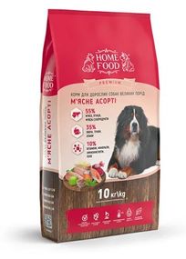 Сухий корм для дорослих собак «М'ясне асорті» DOG ADULT MAXI Універсальний 10 кг