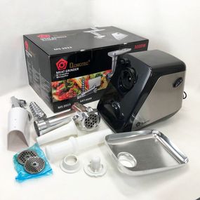 М'ясорубка для приготування DOMOTEC MS-2023 2800 Вт, Потужна м'ясорубка для домашнього використання JV-67