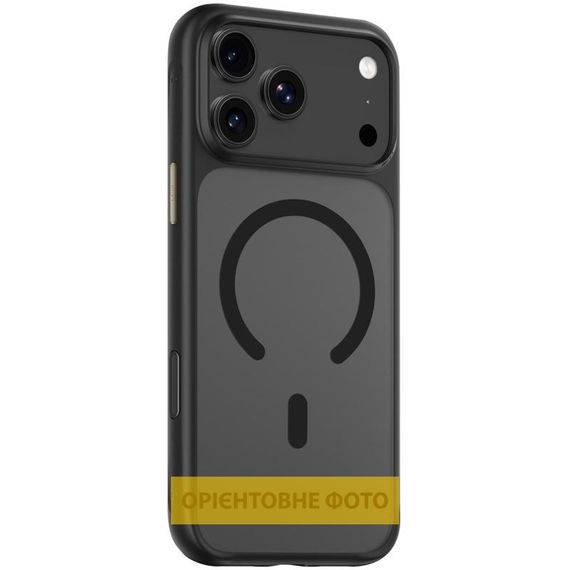 TPU+PC чохол Blueo Skin Friendly Frosted with MagSafe для Apple iPhone 17 Air (6.5") Чорний