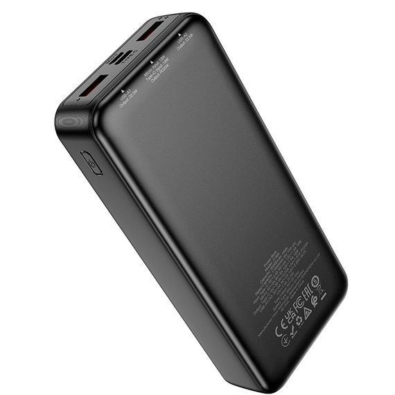 Портативний ЗП Power Bank Hoco J136A Sirui 22.5W+PD20W 20000 mAh Black | Зображення 3