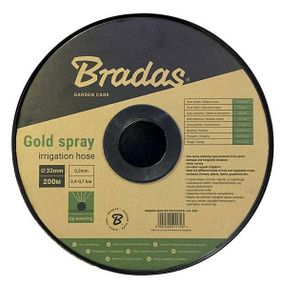 Стрічка зрошувальна Bradas Ø32мм / 18-200мм / 2,5-4,0м / 116л/год / 200м GOLD SPRAY DSTGS322020-116-200