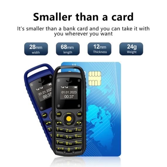 Кнопковий Міні мобільний телефон 2 SIM SERVO | Зображення 7