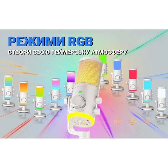 Мікрофон Fifine AM6W USB White (AM6W) | Зображення 7
