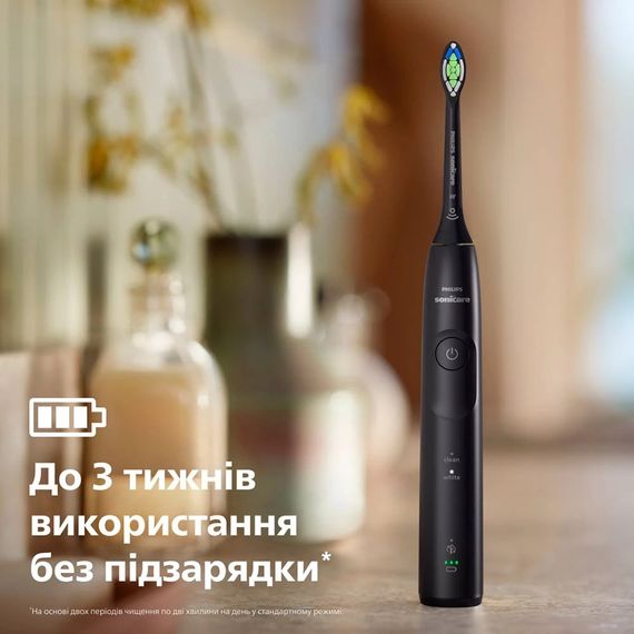 Електрична зубна щітка Philips Sonicare HX7111/01 (серія 5500), Black | Зображення 4