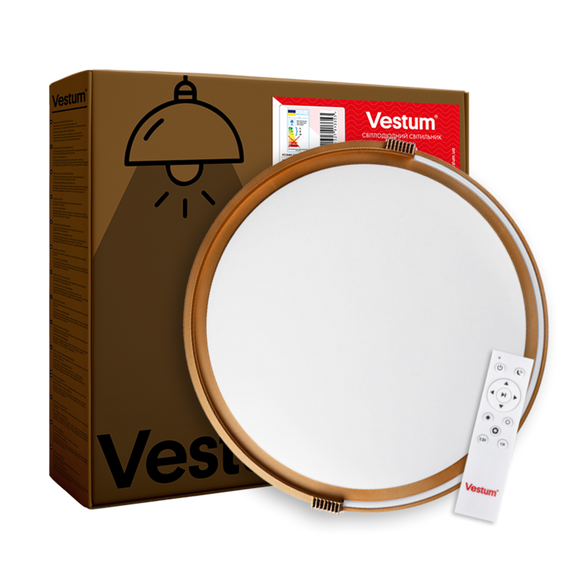 COLISEUM матовий 80W 480*70мм 3000К-6500К з ДК чорне золото