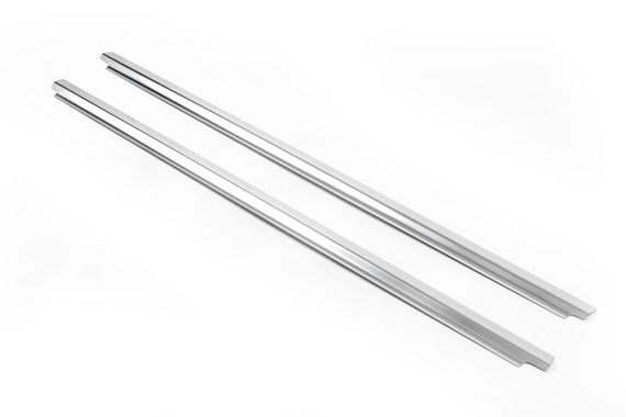 Молдинги стекол (2 шт, нерж) Carmos - Турецкая сталь для Mercedes Viano 2004-2015 гг | Зображення 3