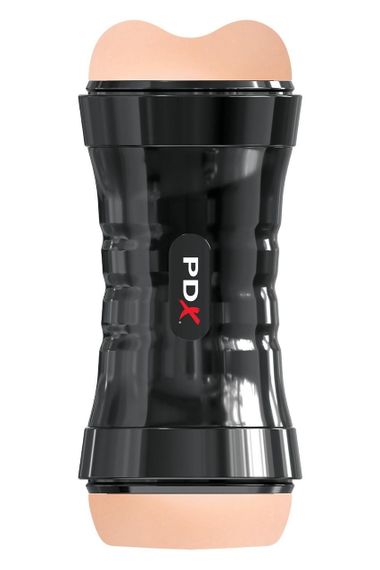 Мастурбатор вагина и анус Pipedream PDX Extreme в колбе, 21 см Sex Aura | Зображення 2
