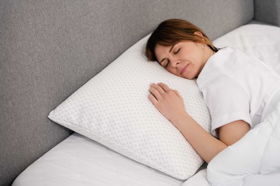 Подушка ортопедична Ardesto Sleepwell, 40х60см, прямокутна, піна меморі, білий (ART4060SHP) | Зображення 2