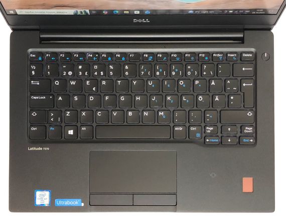 Ультрабук Б-класс Dell Latitude 7370 / 13.3" (1920x1080) IPS / Intel Core m7-6Y75 (2 (4) ядра по 1.2 - 3.1 GHz) / 8 GB DDR3 / 256 GB SSD / Intel HD Graphics 515 / WebCam / Win 10 Pro б/у | Зображення 7