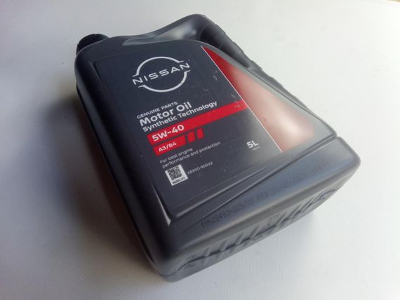 Олива моторна 5W-40 синтетична NISSAN Motor Oil 5 л (KE900-90042) (KE90090042)