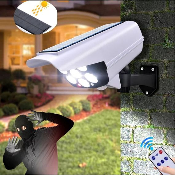 Уличный фонарь в виде камеры Solar Light BL JLP 2178 / LED светильник на солнечной батарее с пультом / Фонарь | Зображення 6