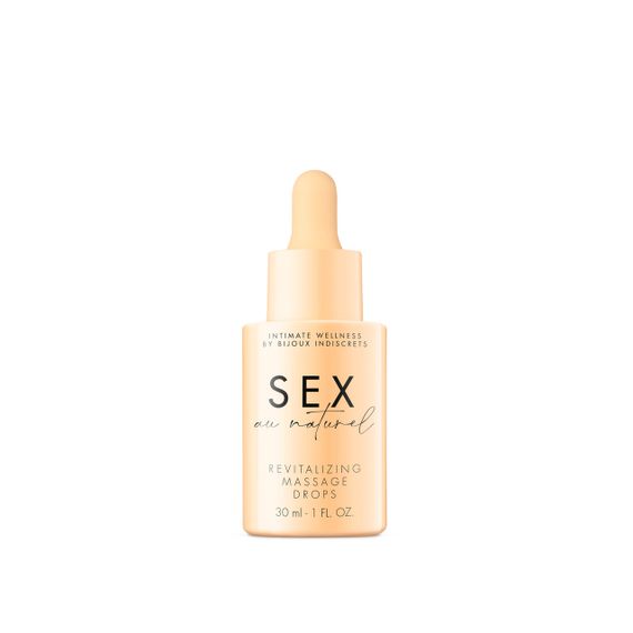 Краплі для інтимного масажуRevitalising Intimate Massage Drops, 30 мл Sex au Naturel by Bijoux Indiscrets (Іспанія) sexstyle | Зображення 1