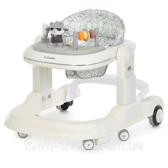 Детские Ходунки ME 1200 URSA White, музыка, свет