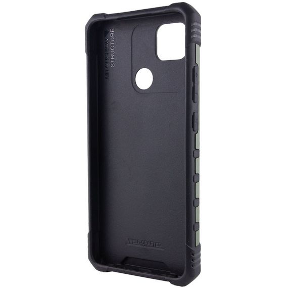 Ударопрочный чехол Pathfinder Ring для Xiaomi Redmi 9C / 10A TPU+PC, Кольцо-держатель, Зеленый / Army green | Зображення 2